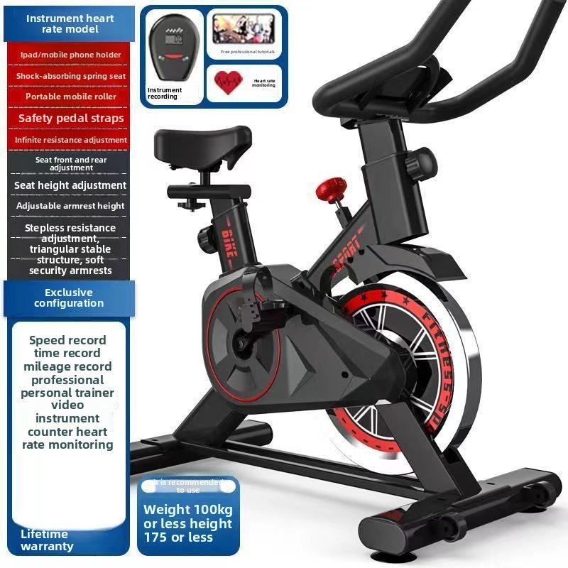 Home Exercise Stationary Bike with Smart Features