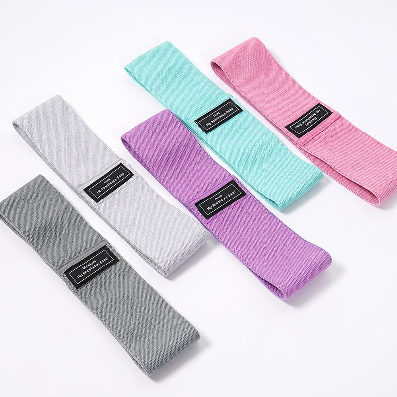 Latex Elastic Hip Resistance Band for Fitness Training