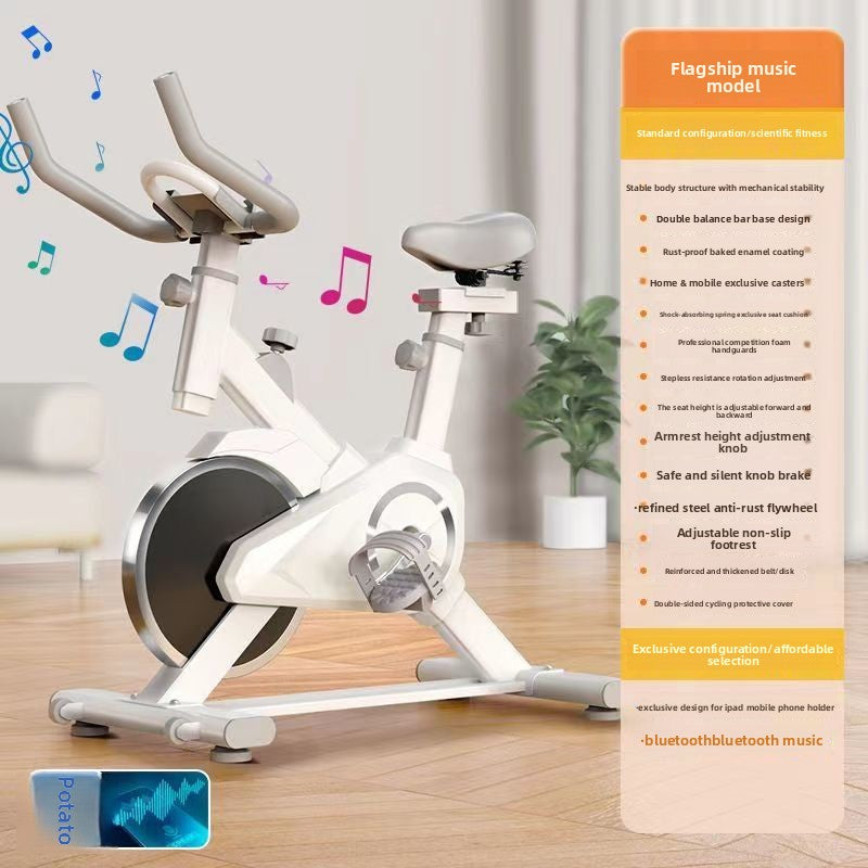 Home Exercise Stationary Bike with Smart Features