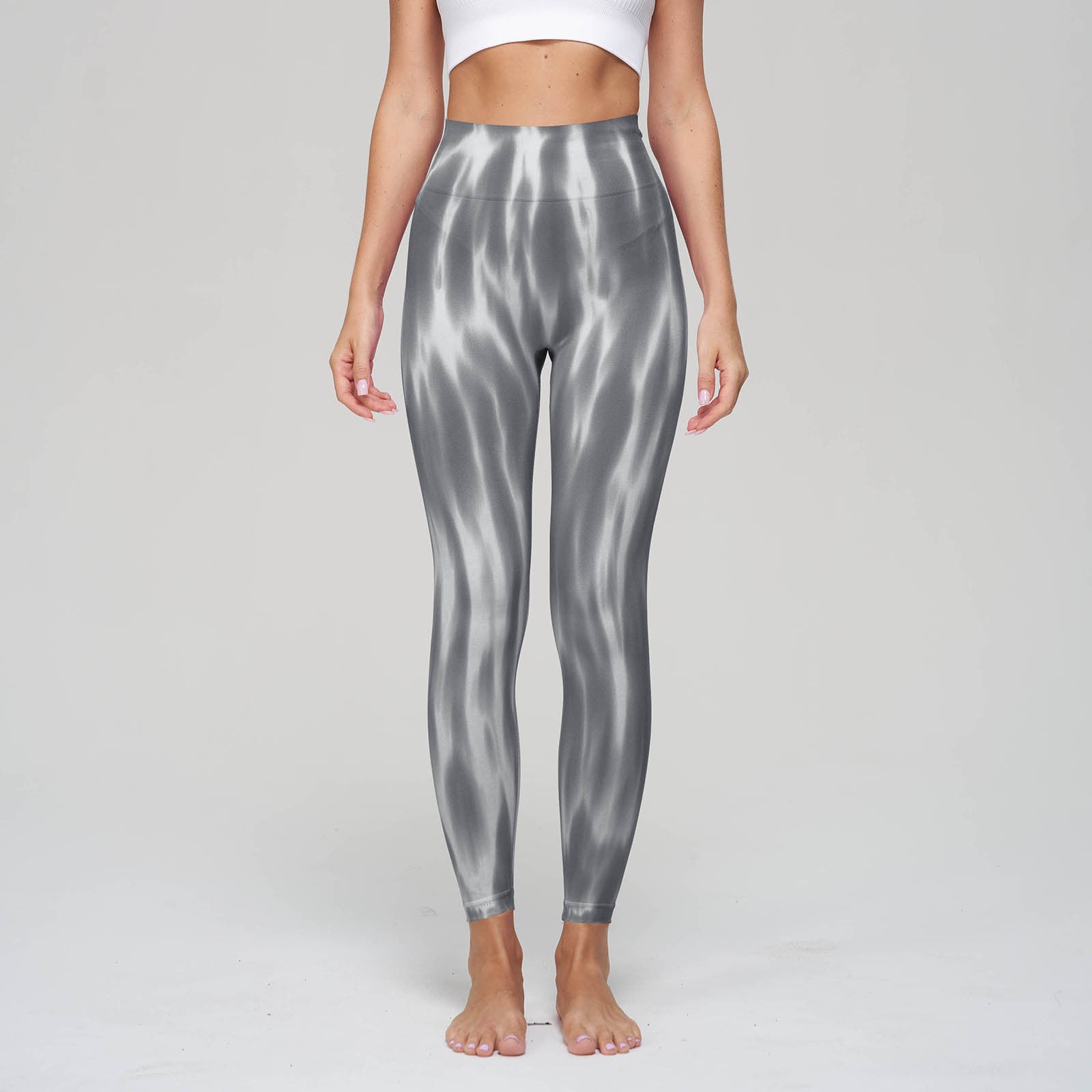 High Waist Tie-Dye Yoga Fitness Pants