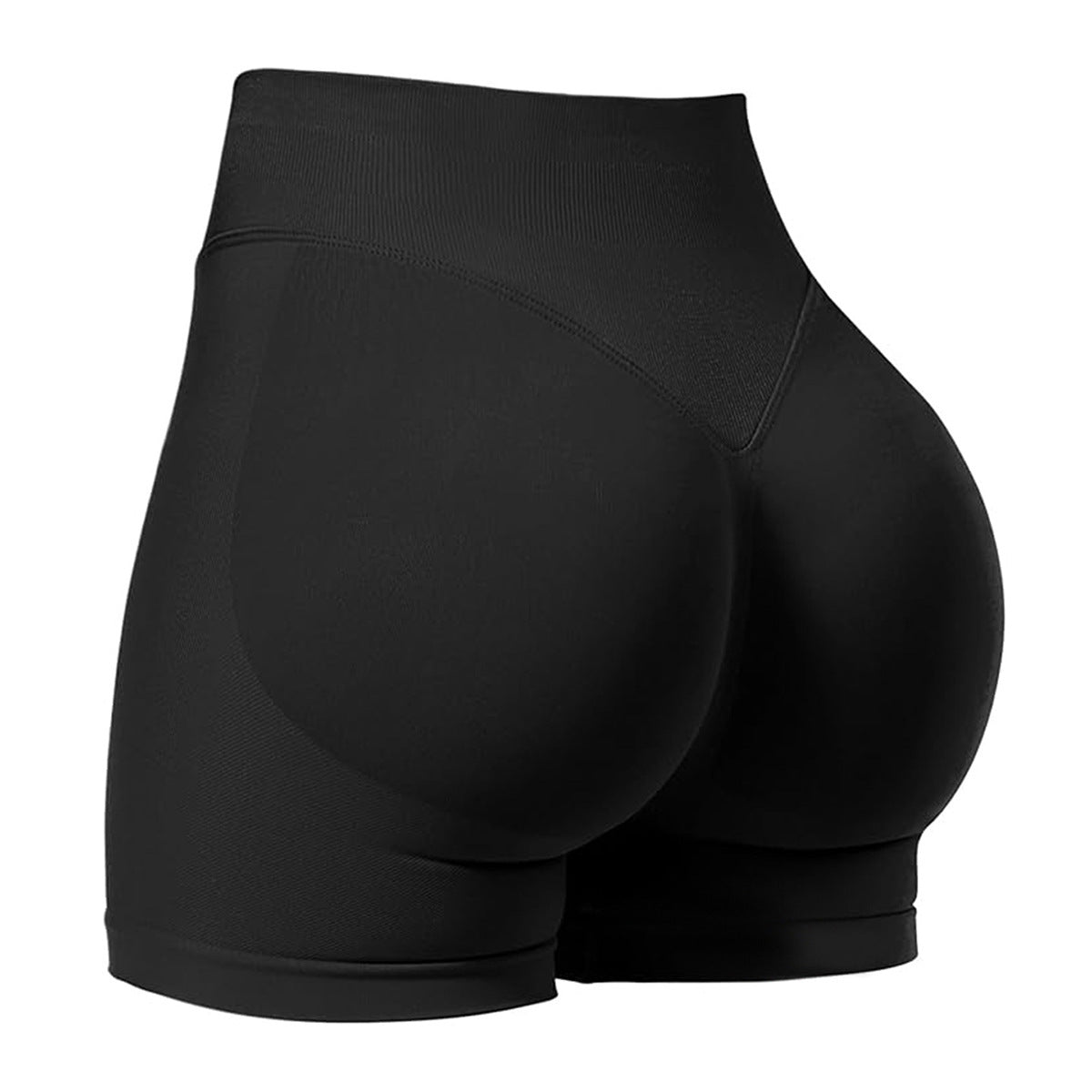 High Waisted Yoga Running Fitness Shorts