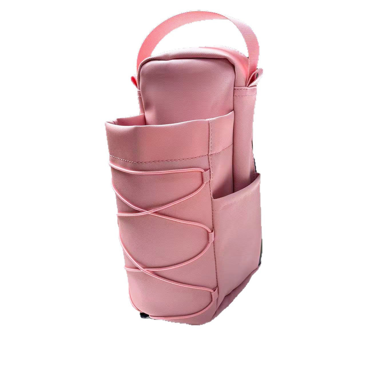 Magnetic Drawstring Water Bottle Pouch with Crossbody Strap-DOES NOT INCLUDE WATER BOTTLE