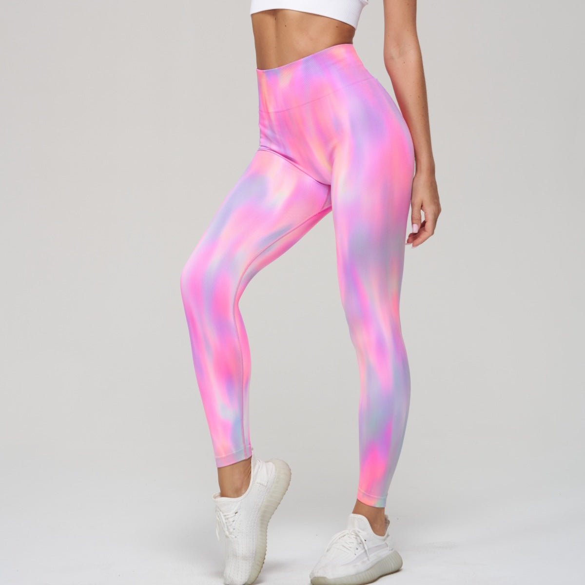 High Waist Tie-Dye Yoga Fitness Pants