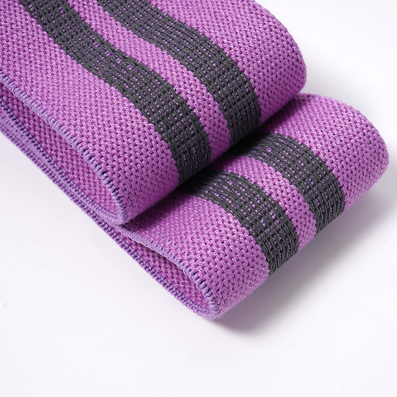 Latex Elastic Hip Resistance Band for Fitness Training