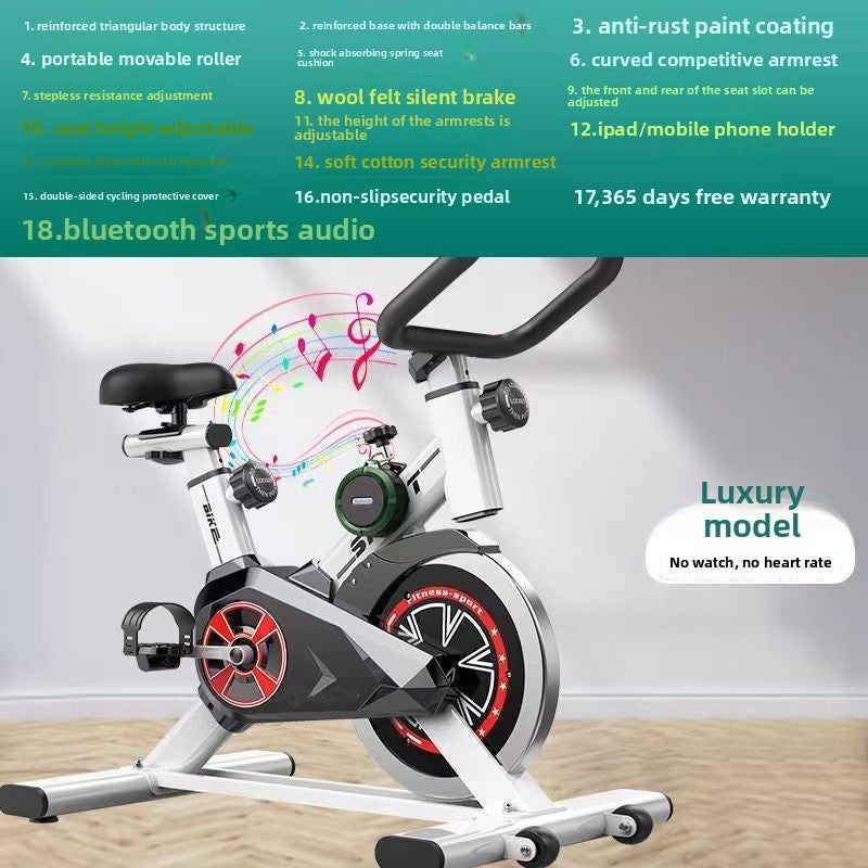 Home Exercise Stationary Bike with Smart Features