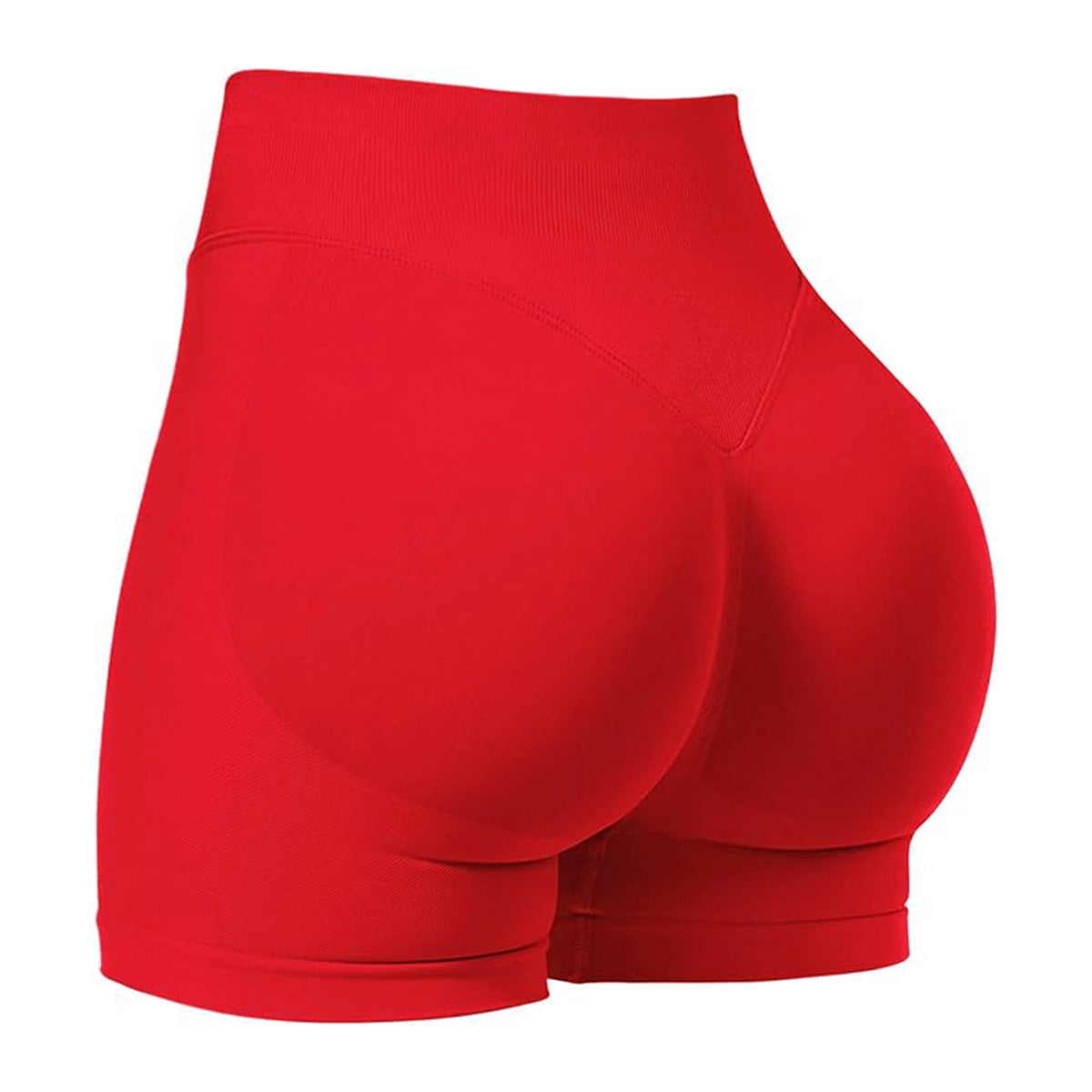 High Waisted Yoga Running Fitness Shorts