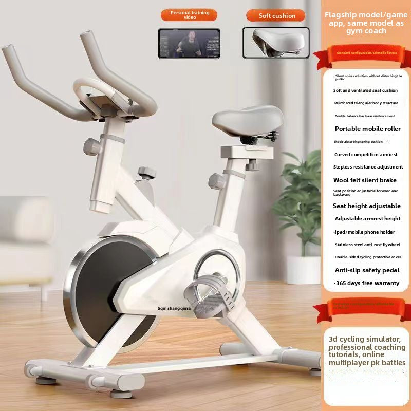 Home Exercise Stationary Bike with Smart Features