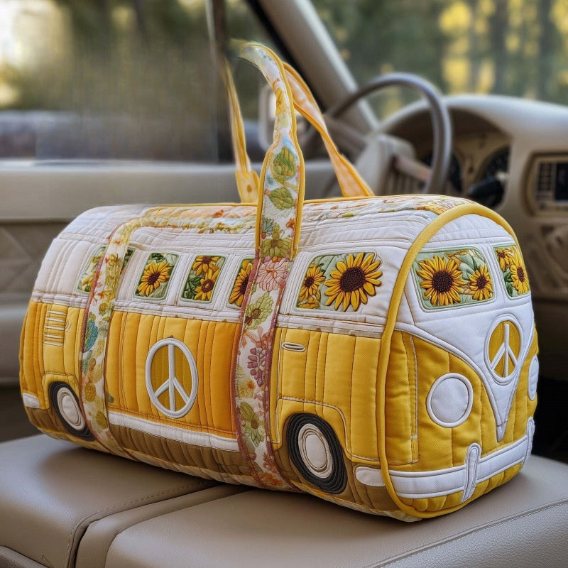 Quilted Sports Fitness Travel Bag