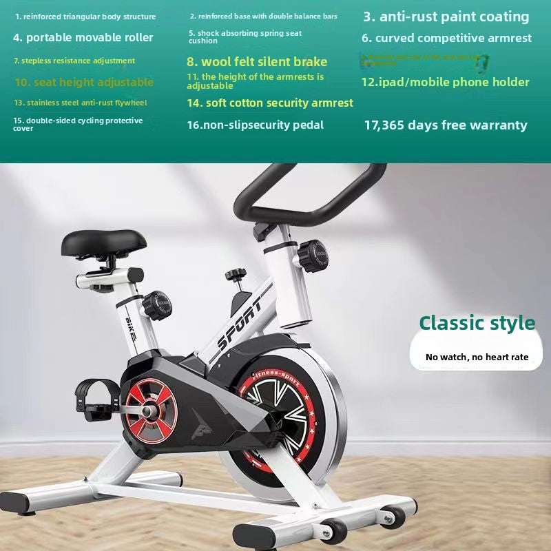 Home Exercise Stationary Bike with Smart Features
