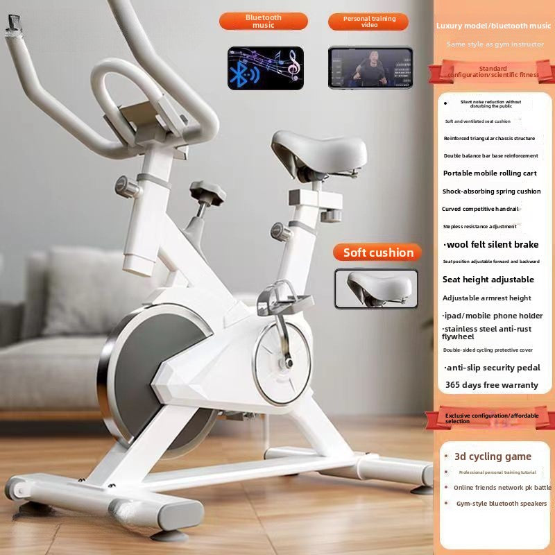 Home Exercise Stationary Bike with Smart Features