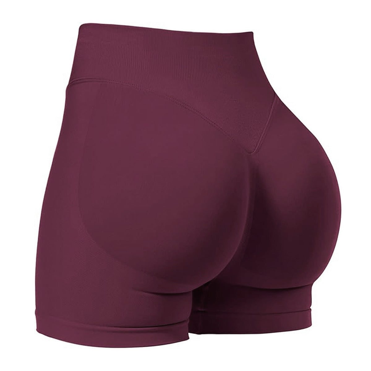 High Waisted Yoga Running Fitness Shorts