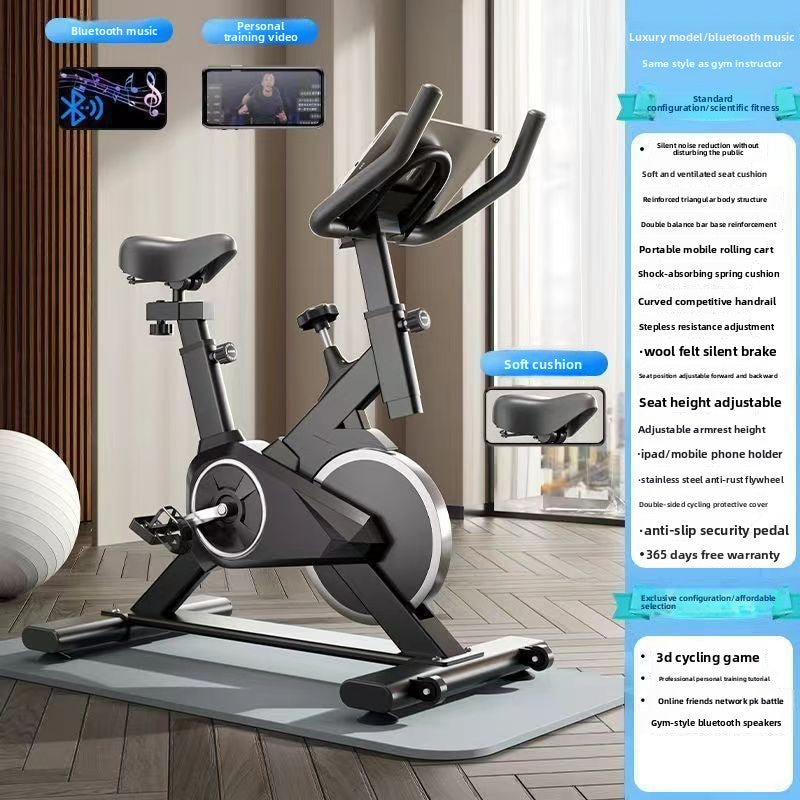 Home Exercise Stationary Bike with Smart Features