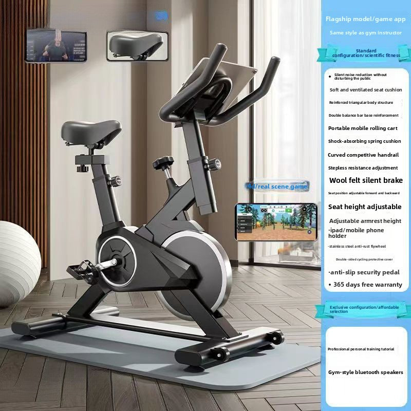 Home Exercise Stationary Bike with Smart Features