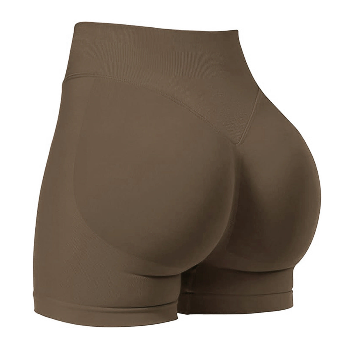 High Waisted Yoga Running Fitness Shorts