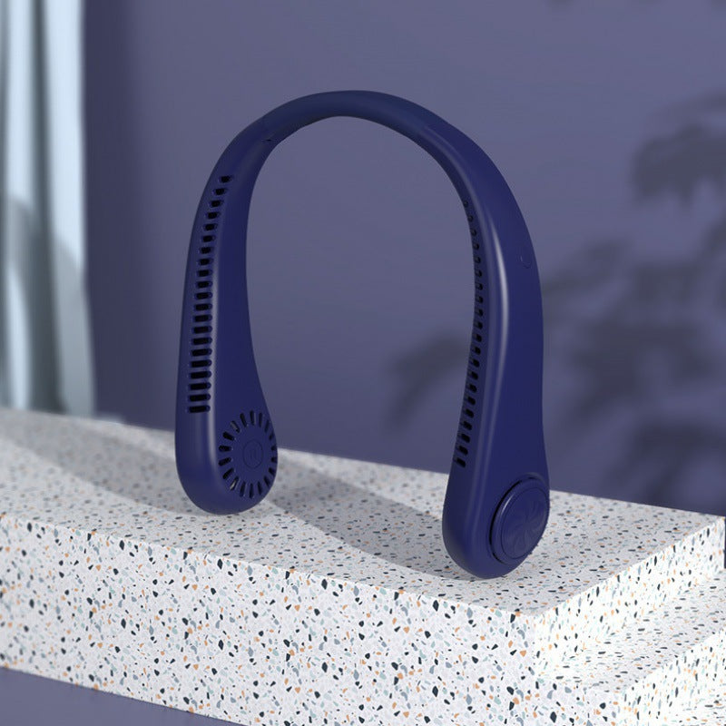 Compact Portable Digital Display Bladeless Neck Fan