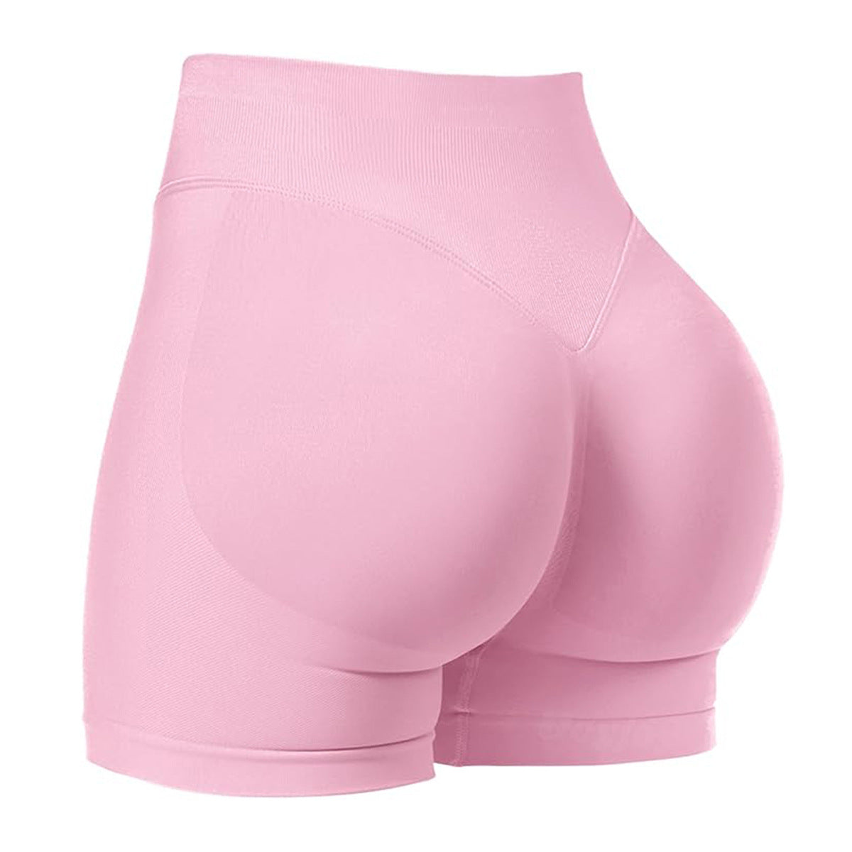 High Waisted Yoga Running Fitness Shorts