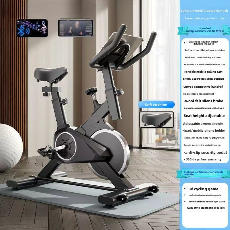 Home Exercise Stationary Bike with Smart Features