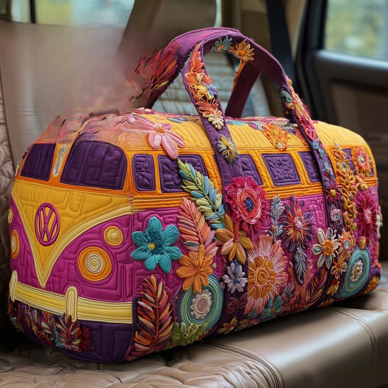 Quilted Sports Fitness Travel Bag